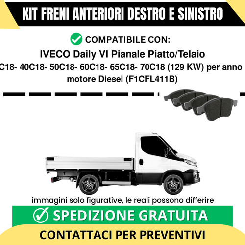 Pastiglie freno anteriori per - freno,