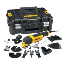 DeWalt DWE315KT Utensile Oscillante Multifunzione 300W e Valigetta 37 Accessori