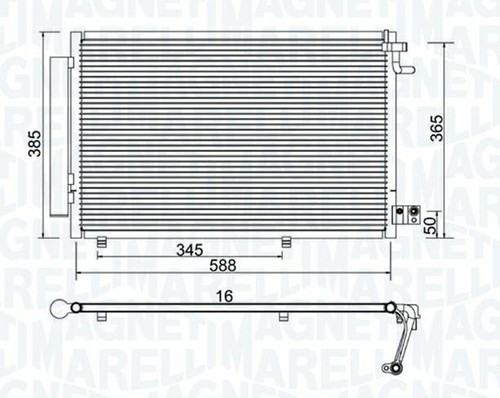 Radiatore aria condizionata - radiatore,