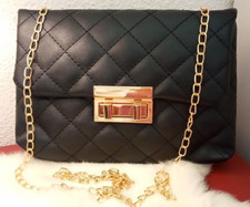 Borsa a tracolla Matelassé donna Borsetta catena chiusura dorata ecopelle Bella!