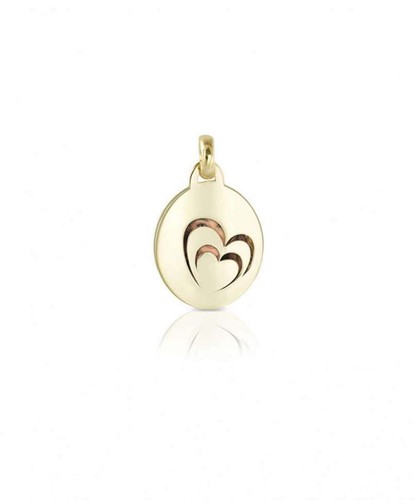 Medaglia portafoto oro 18kt - oro,