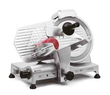 Hendi Affettatrice Tritatutto Formaggio Carne Ø 300 mm Argento NUOVO