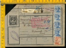 Regno Colonie Occupazioni prima guerra V 744 Bollettino Pacchi Michetti