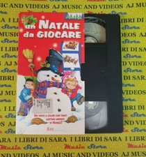 VHS film UN NATALE DA GIOCARE
