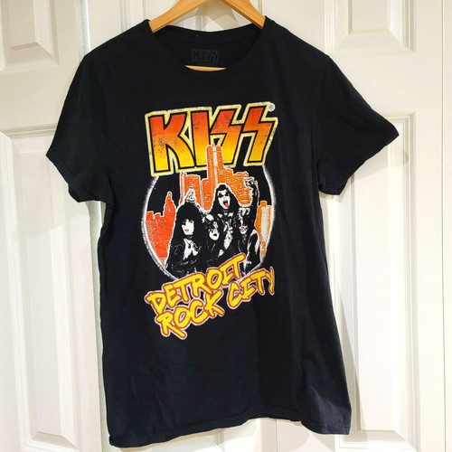 Shirt kiss detroit rock city - detroit,