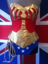 Wonder Woman Corset Costume