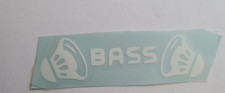 Sticker adesivo tuning bass - adesivo, "bass"
