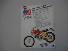 advertising Pubblicità 1974 MOTO GILERA 50 COMPETIZIONE