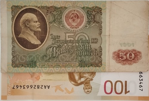 Banconota russia rubli - banconota, 50