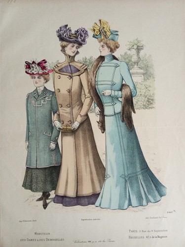 Stampa antica moda - stampa, autunno