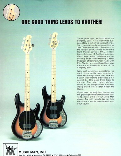 Music man stingray sabre - music,