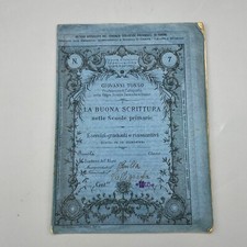 Libretto "La Buona Scrittura" calligrafia G. Tonso 1920 ca