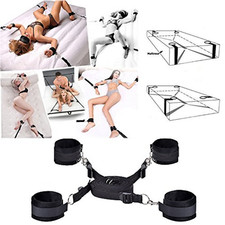 costrittivo sadomaso BDSM sesso bondage corde Manette per Caviglie letto set