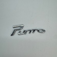 WRITTEN FIAT PUNTO LOGO EMBLEM