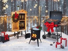 Mangal BBQ Grill utschak kazan kasan plov pilaw DEVZIRA stufa a legna uchak