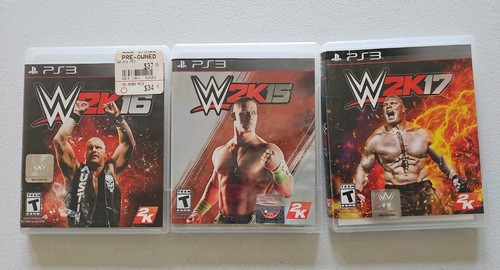 Lotto videogiochi wwe - wwe, ps3
