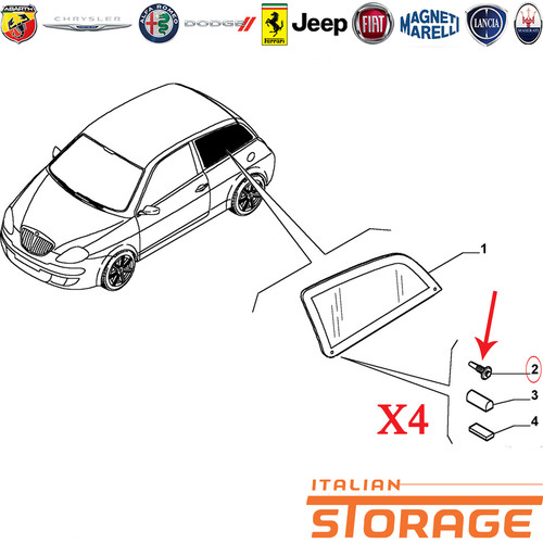 Fiat ducato lancia - ypsilon, kit