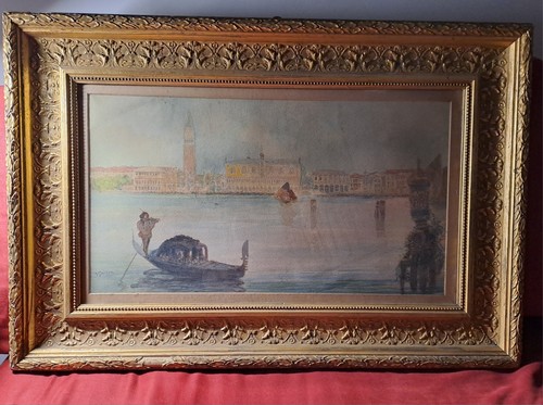 Quadro antico acquerello - antico;acquerello, su