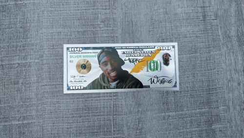 Billet tupac shakur rap - tupac, hip