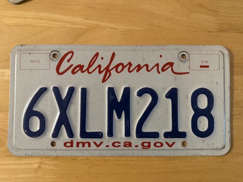 Vintage california number - vintage,
