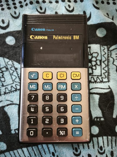 Calcolatrice canon palmtronic - calcolatrice,