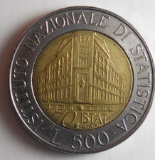 1996 ITALY 500 LIRE -