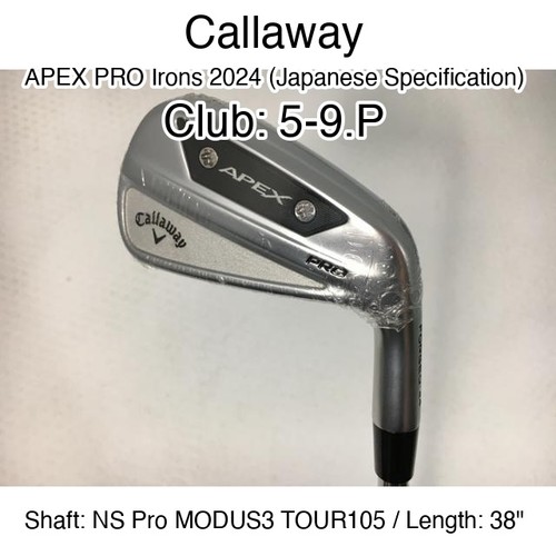 Callaway apex pro irons 2024 - apex,