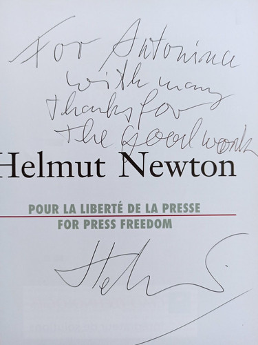 Helmut newton reporter senza - reporter,
