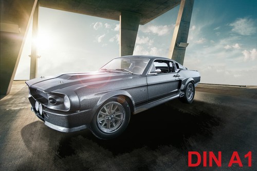Cult car art ford mustang - art,