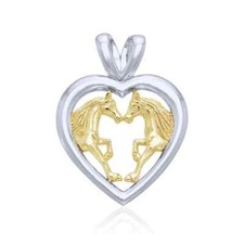 Frisone Cavallo 925 Pendente