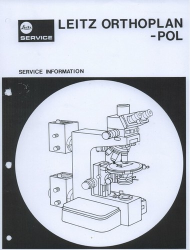 Leitz orthoplan pol - leitz, orthoplan-pol