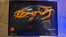 LEGO Technic McLaren P1 42172 – SCATOLA ORIGINALE + MANUALI (NUOVO, SENZA PEZZI)