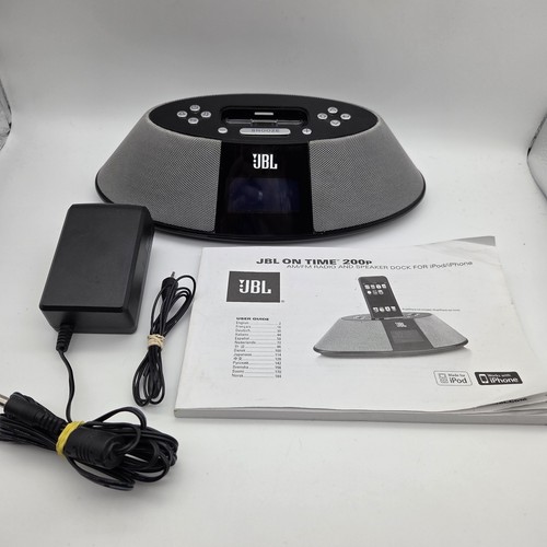 Jbl time 200p dock - 200p, radio