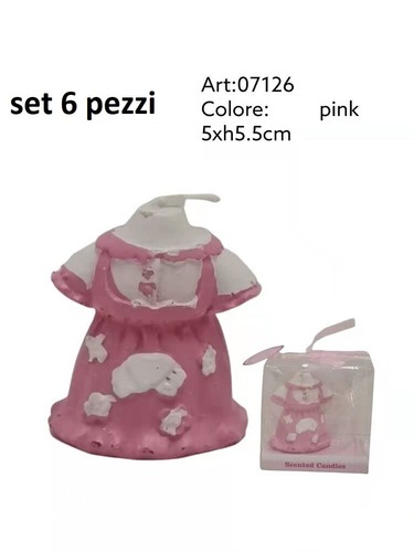 Set pezzi candele cera a - x,