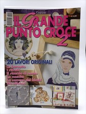 Il Grande Punto Croce 2 Borsette Ritratti Nascita Bimbi 20 Lavori Originali