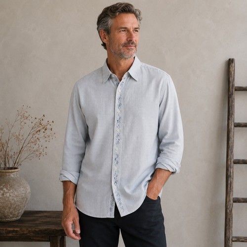 Camicia robert graham blu - robert,