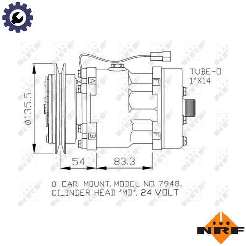 Compressore climatizzatore - compressore,