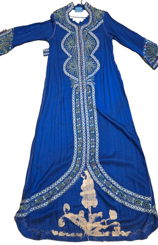 Abito maxi blu royal - , caftano