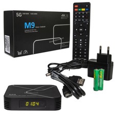 Medialink M9 Ultimate 4K IPTV Android 9.0 Media Portal Lettore TV 2160p H.265 8K