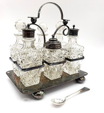 Antico set crogiola Barker