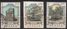Repubblica Italiana 1976 "  FONTANE"   SERIE COMPLETA USATO