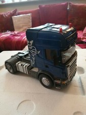 Camion Scania Siku Control più pianale