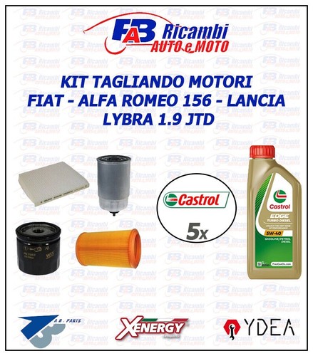Kit tagliando motori fiat - kit,