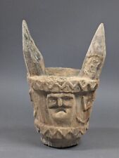 Scultura tribale in legno intagliato finiture tetto #indonesia- Timor