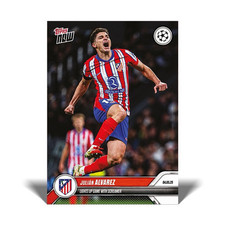 TOPPS NOW 24-2025 UCL CHAMPIONS LEAGUE #113  J ALVAREZ ATLETICO MADRID PREORDER