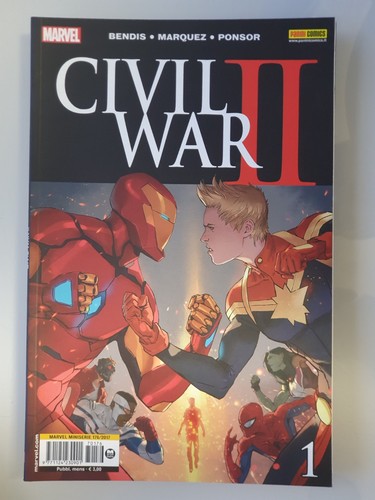 Fumetto civil war - civil,