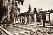 Cartolina - Torriglia - Stazione Climatica - Patio Villa San Giorgio - 1950 ca.
