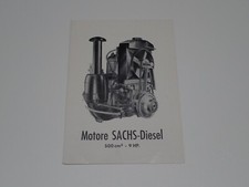 Sachs motore diesel 500 - sachs, cc