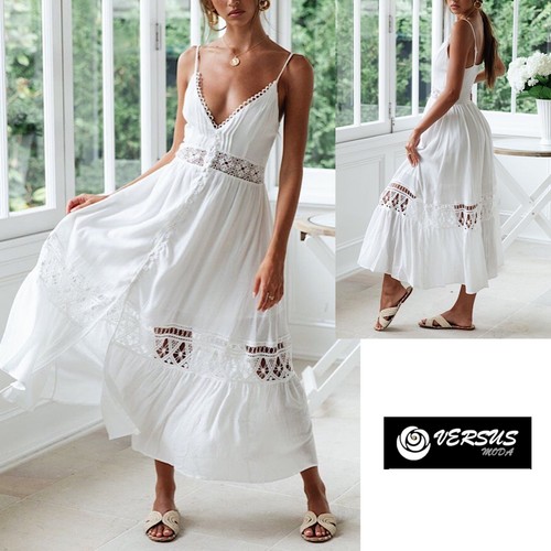 Vestito lungo donna - vestito,