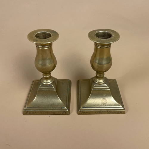Pair antique gold ornate - pair, of